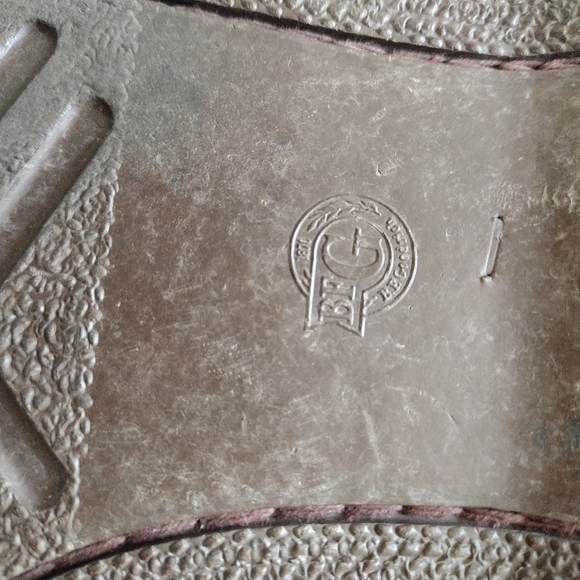 Vintage BF Goodrich Woven Sandals, Leather Arch Comfort Brown, Men's Size 10 - Picture 6 of 8